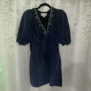Bibi sachin wool blended mini dress size L